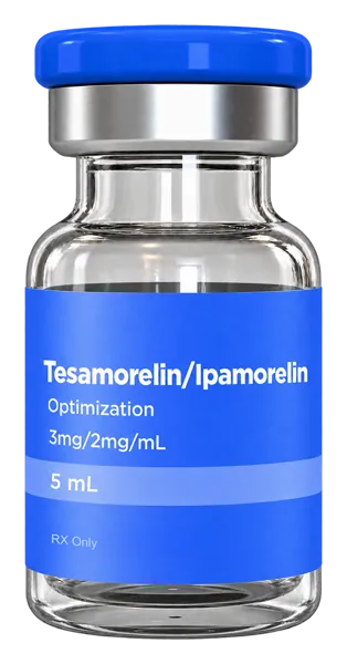 Tesamorelin + ipamorelin product photo from Bodybuilding Peptides